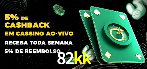 Promoções do cassino ao Vivo 82kk